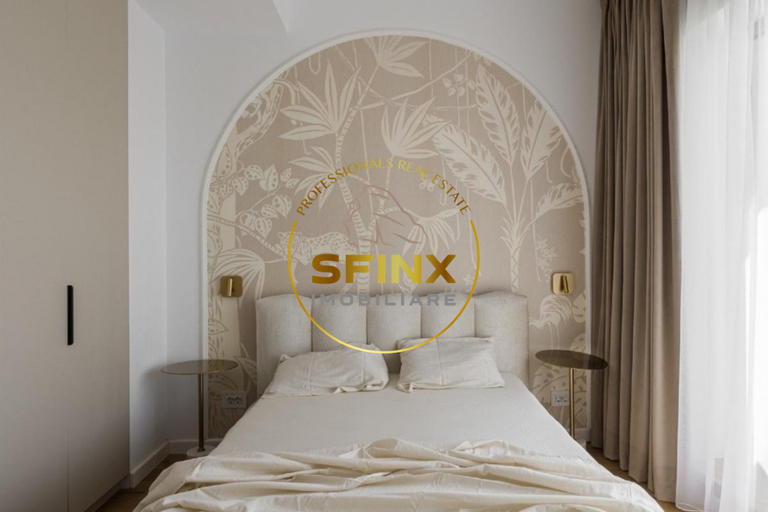 Baneasa, residential compound, 5 room brand new villa, first rental, 2 parking