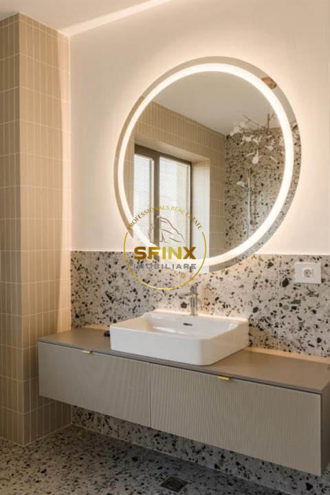 Baneasa, residential compound, 5 room brand new villa, first rental, 2 parking