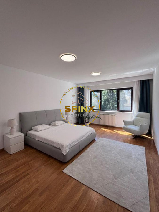 Kiseleff Park, 4 room 198sqm apartment for rent, 3 parking lots, storage room
