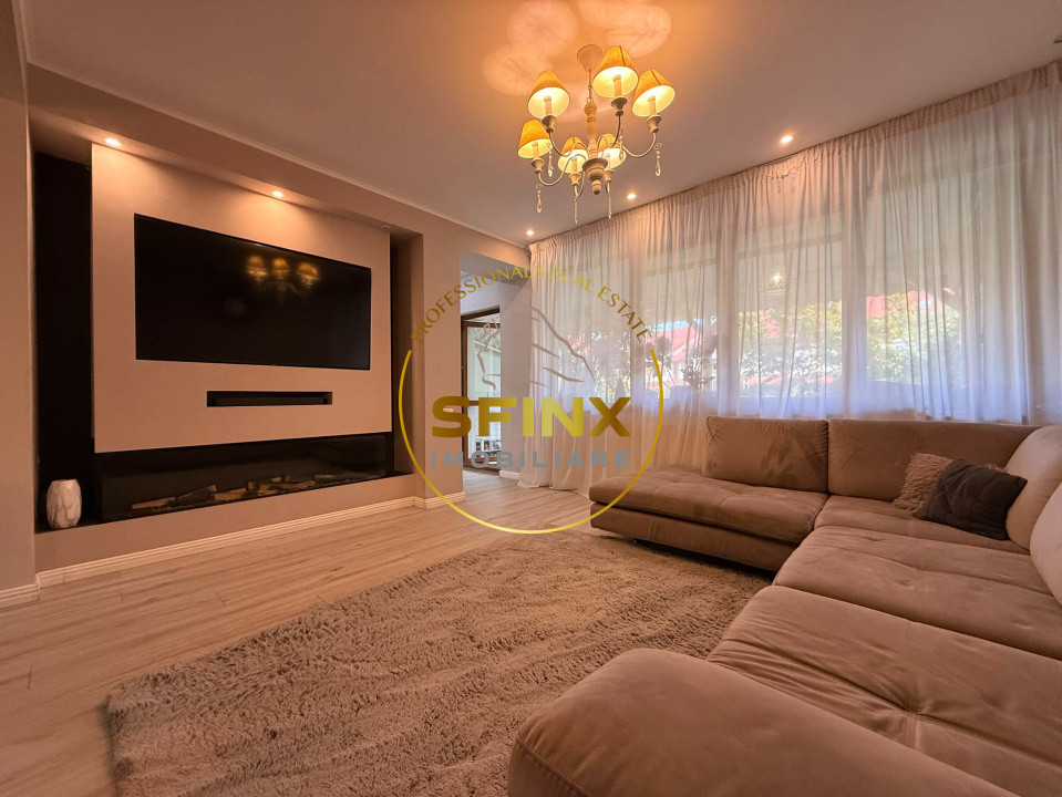 Domus Stil | Vilă P+1+M | 139,97 mp utili | Curte + piscină | 2 parcări | Mobila