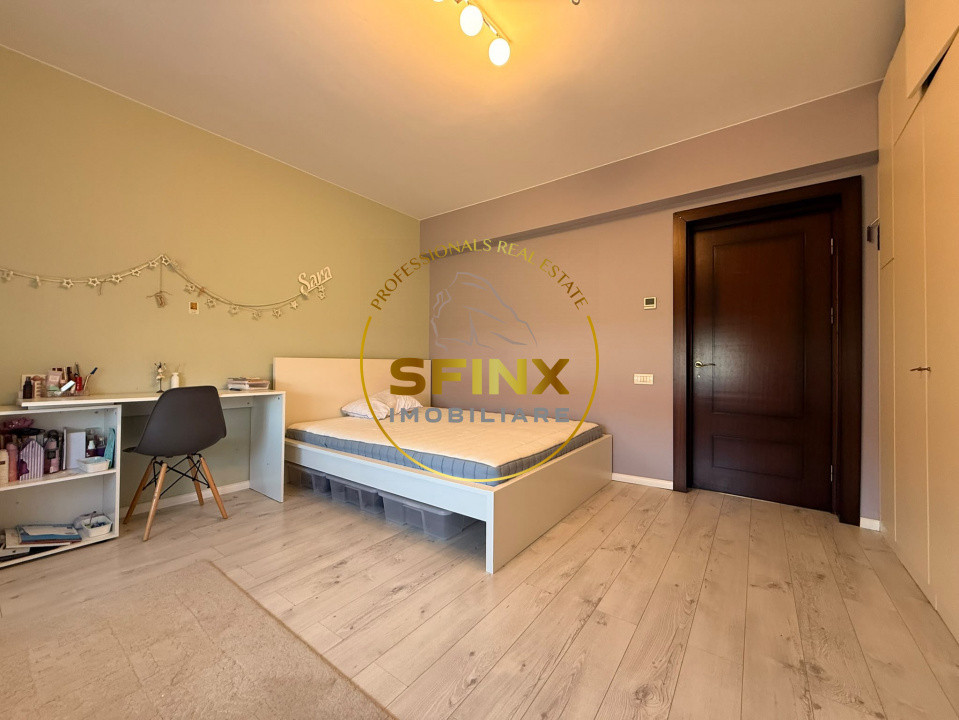Domus Stil | Vilă P+1+M | 139,97 mp utili | Curte + piscină | 2 parcări | Mobila