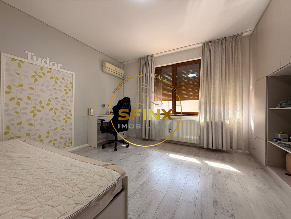 Domus Stil | Vilă P+1+M | 139,97 mp utili | Curte + piscină | 2 parcări | Mobila