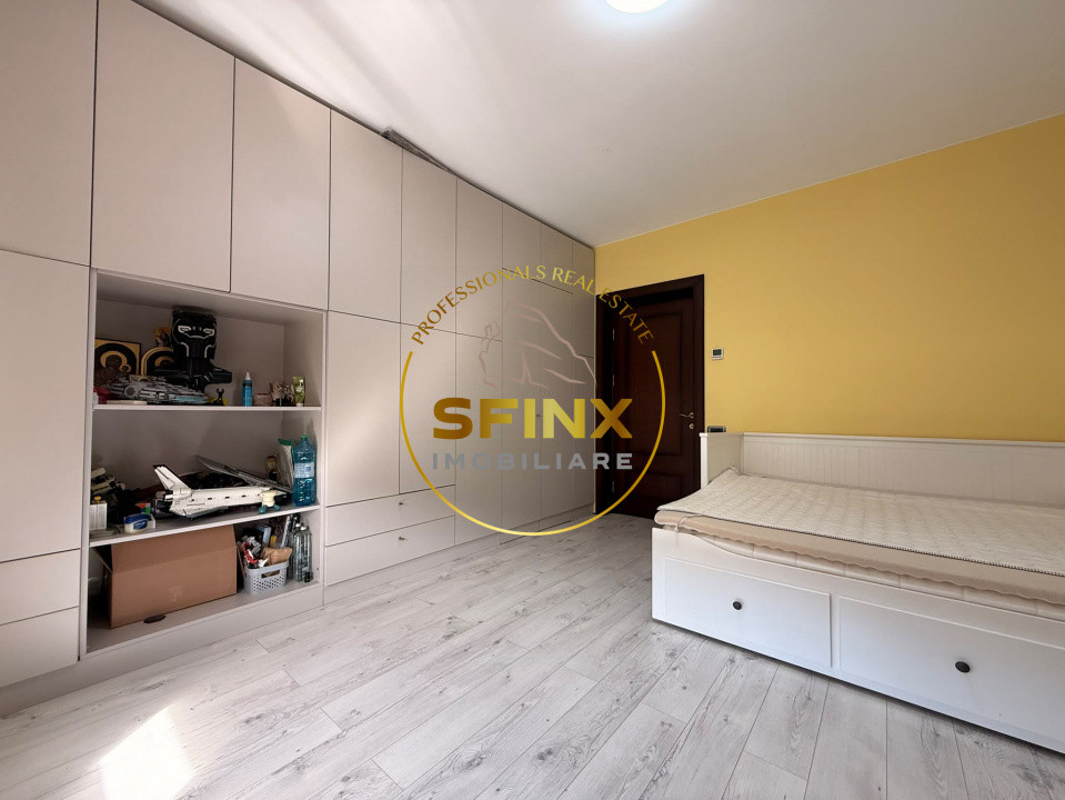 Domus Stil | Vilă P+1+M | 139,97 mp utili | Curte + piscină | 2 parcări | Mobila