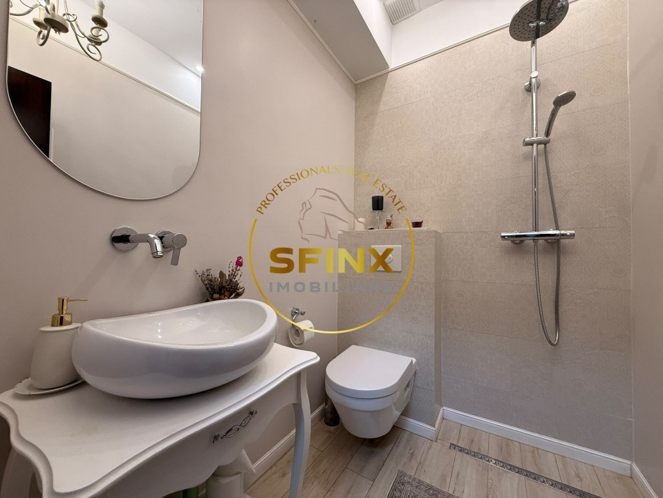 Domus Stil | Vilă P+1+M | 139,97 mp utili | Curte + piscină | 2 parcări | Mobila