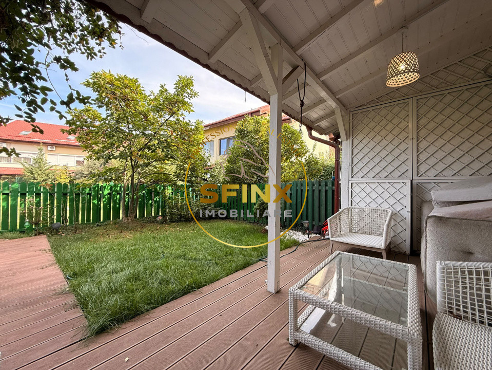 Domus Stil | Vilă P+1+M | 139,97 mp utili | Curte + piscină | 2 parcări | Mobila