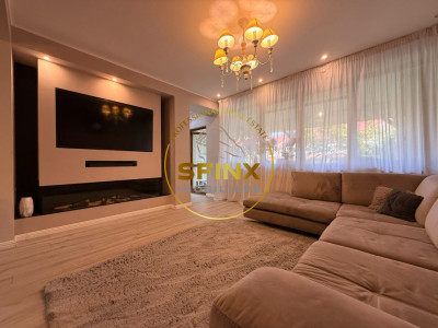 Domus Stil | Vilă P+1+M | 139,97 mp utili | Curte + piscină | 2 parcări | Mobila