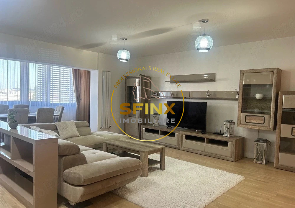 Apartament 3 camere Herastrau/ centrala/ parcare/ dresing/ 2 bai/ 120 mp