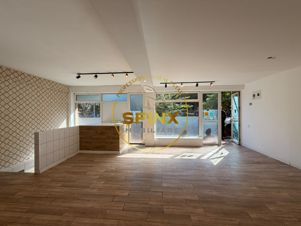 Spatiu Comercial | Aviatiei | Parter+Demisol | 55+50 mp