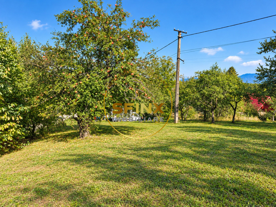 Teren intravilan 3.951 mp, Predeluț-Bran | 2 fronturi stradale 78 m + 99 m 