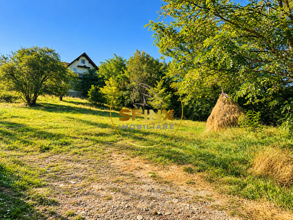 Teren intravilan 3.951 mp, Predeluț-Bran | 2 fronturi stradale 78 m + 99 m 