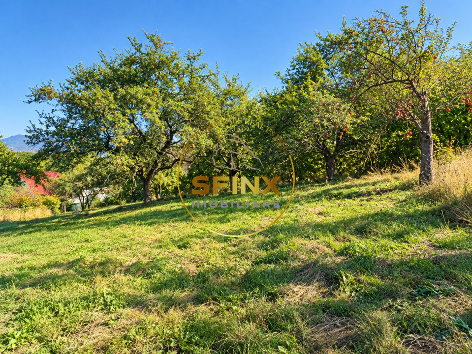 Teren intravilan 3.951 mp, Predeluț-Bran, 2 fronturi stradale de 80 ml