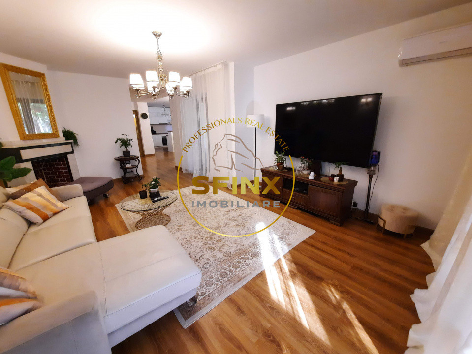 Baneasa Residential Park, 3 bedroom furnished villa for rent, pet friendly