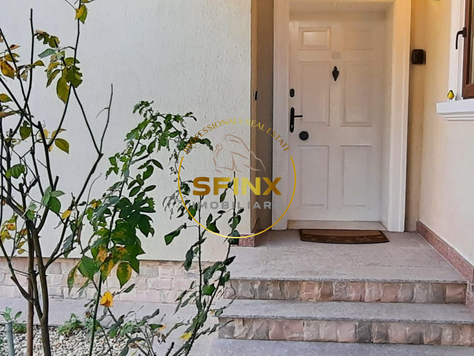 Baneasa Residential Park, 3 bedroom furnished villa for rent, pet friendly