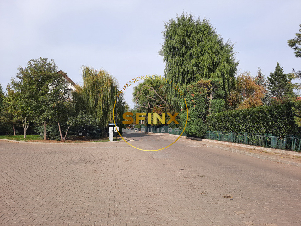 Baneasa Residential Park, 3 bedroom furnished villa for rent, pet friendly