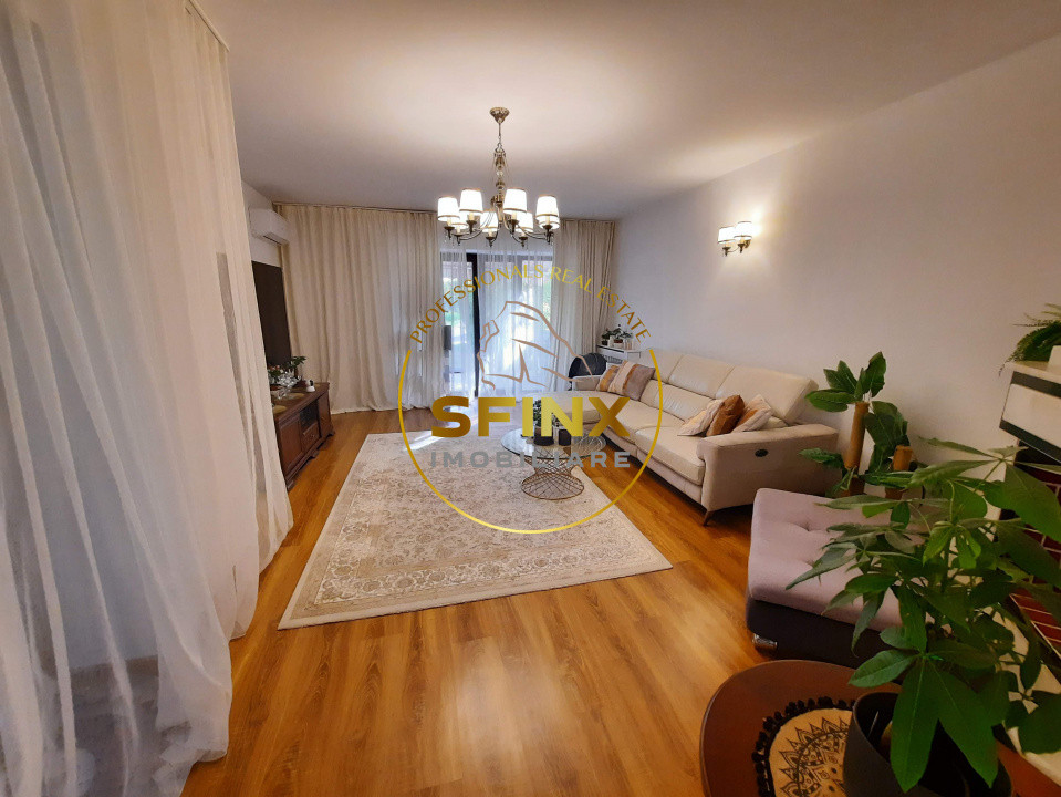Baneasa Residential Park, 3 bedroom furnished villa for rent, pet friendly
