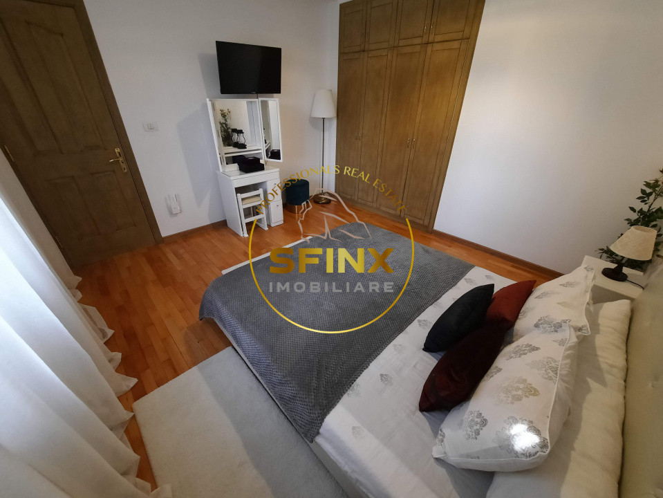 Baneasa Residential Park, 3 bedroom furnished villa for rent, pet friendly