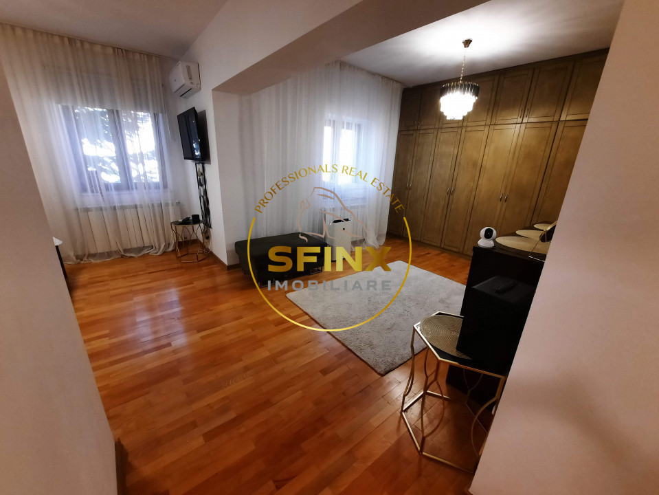 Baneasa Residential Park, 3 bedroom furnished villa for rent, pet friendly
