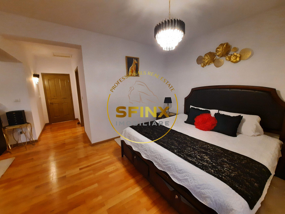 Baneasa Residential Park, 3 bedroom furnished villa for rent, pet friendly