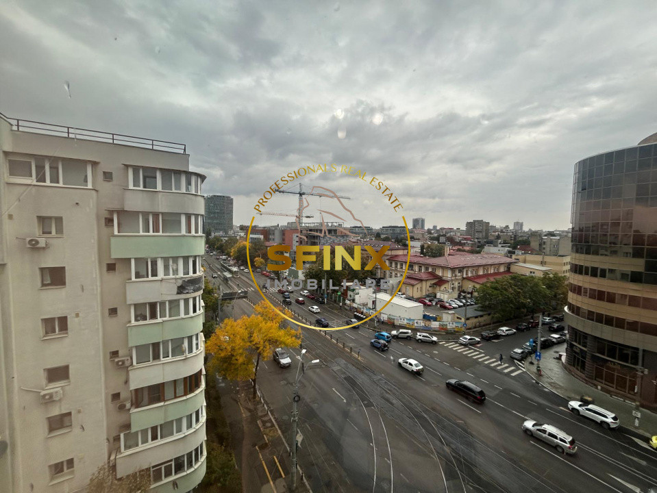 3 camere | Piata Victoriei | 100mp | Et 7 | Centrala Proprie | Balcon