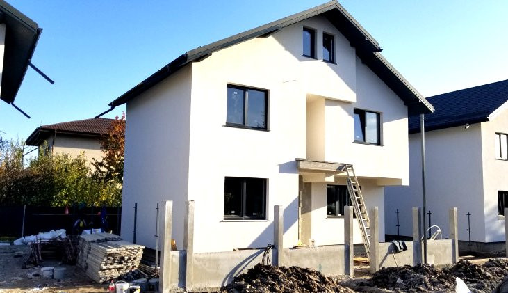 Casa de Vanzare Chiajna Central, incalzire in pardoseala predare la cheie