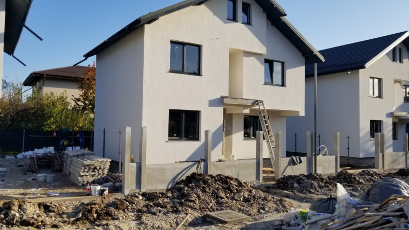 Casa de Vanzare Chiajna Central, incalzire in pardoseala predare la cheie